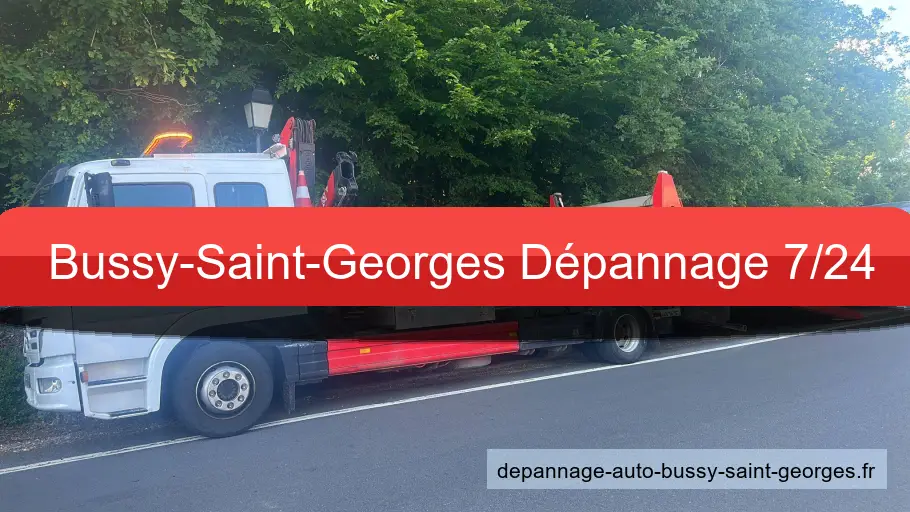 Dépannage remorquage Bussy-Saint-Georges 77600
